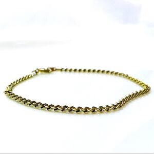 Gold Tone Link Bracelet